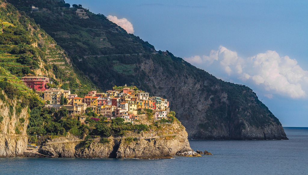 Corniglia, in the Cinque Terre in Italy