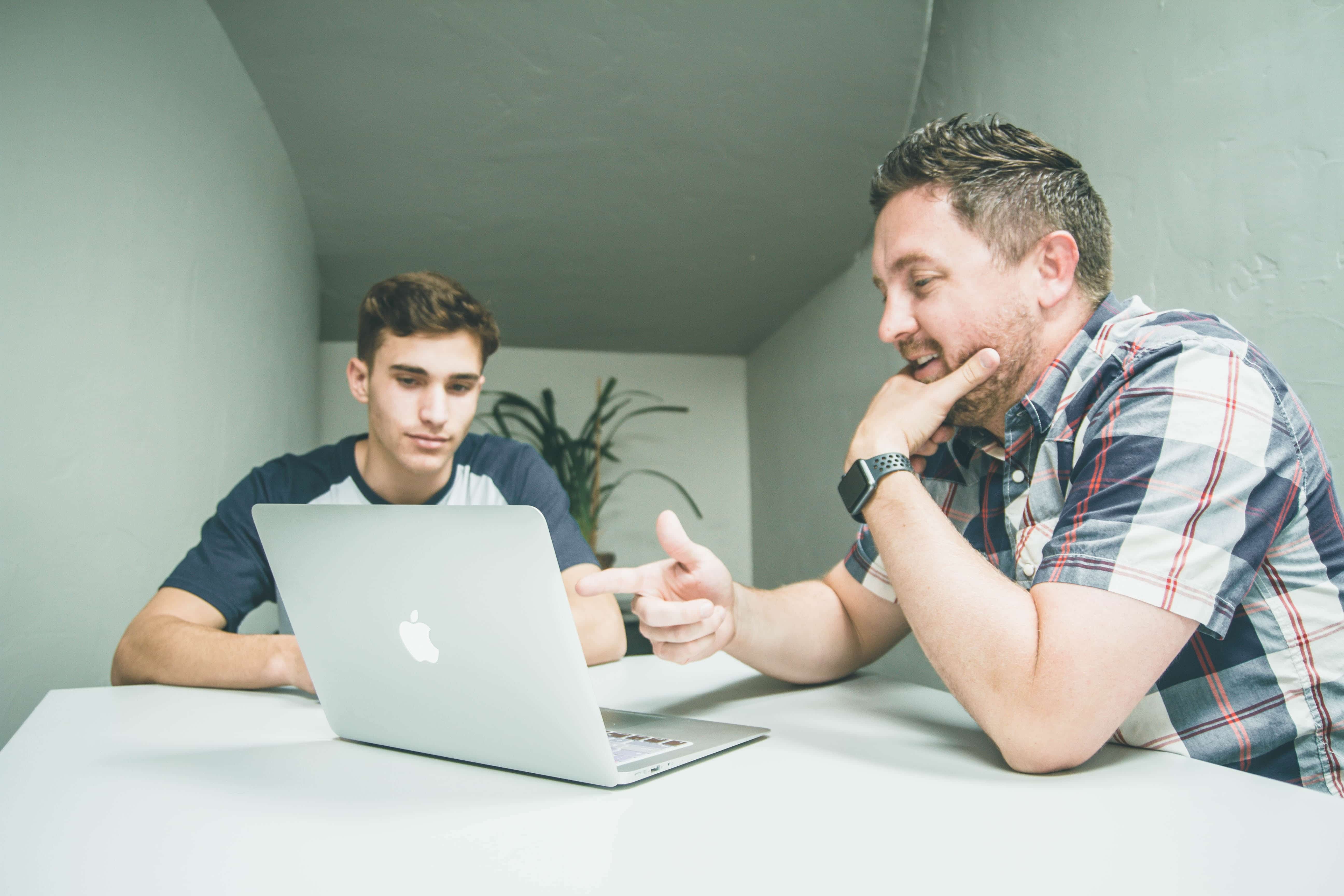 Tutor Sitting With Student