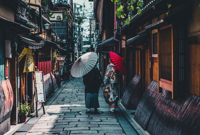 a Japanese village