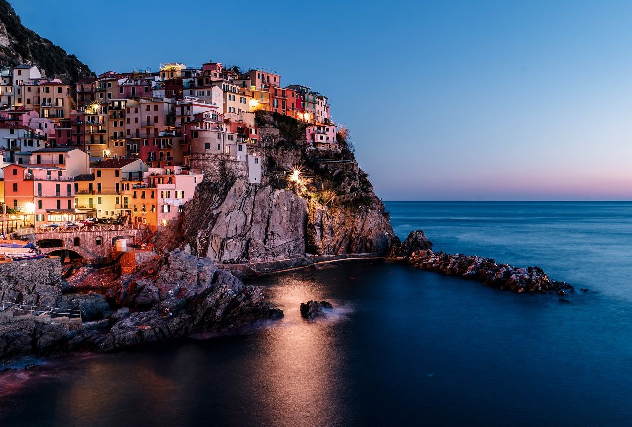 Cinque Terre at Night