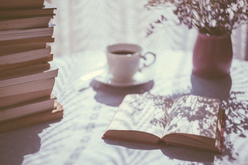 Coffee and books