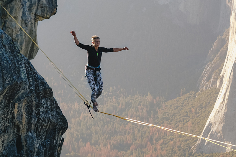 Confidence Tightrope Walk