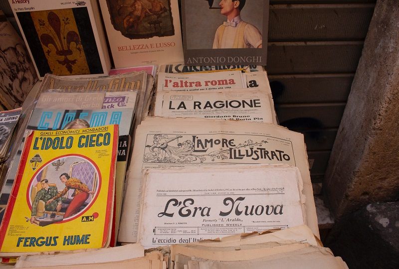 Some books in Italian