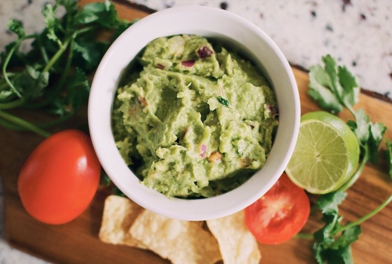 Guacamole dish