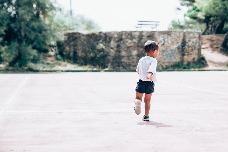 Child running