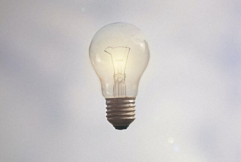 A lightbulb