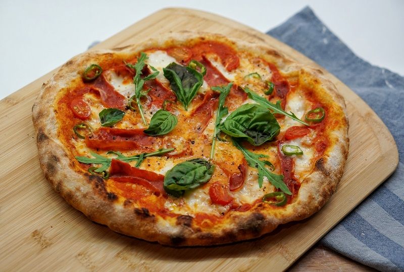 Margarita Pizza On a Breadboard