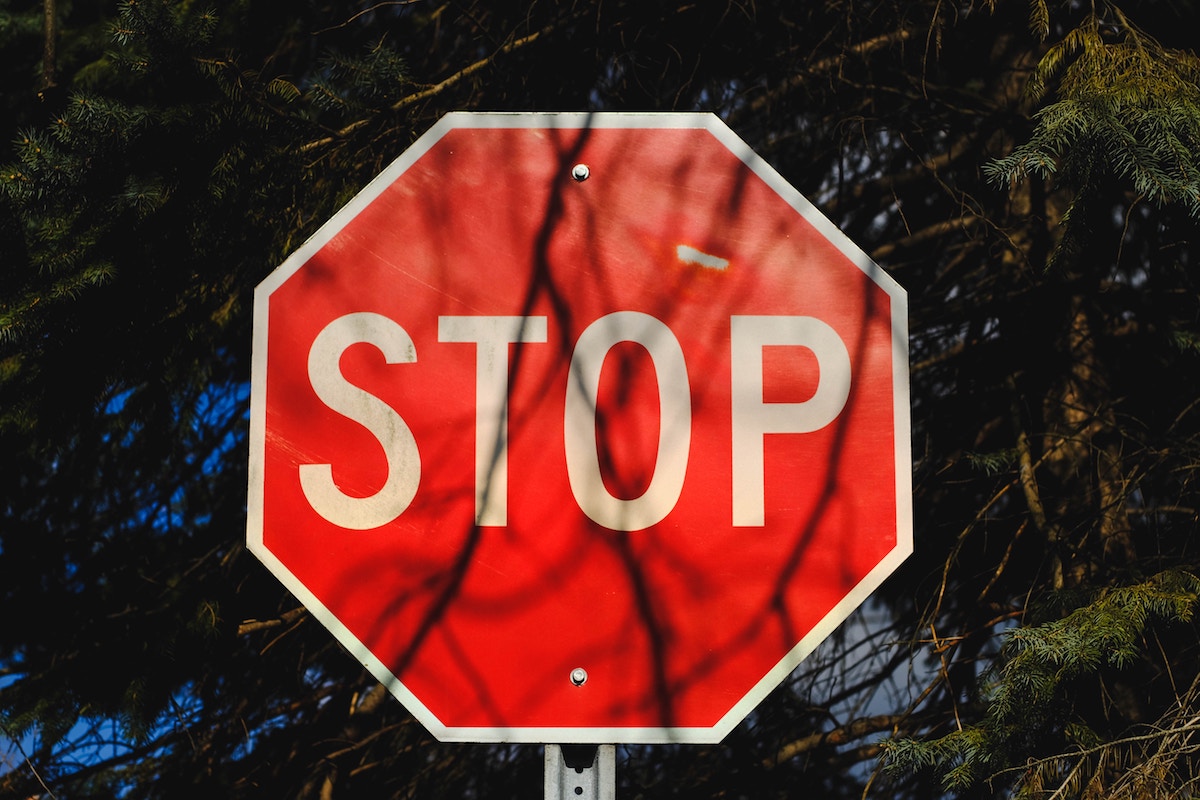 Stop sign