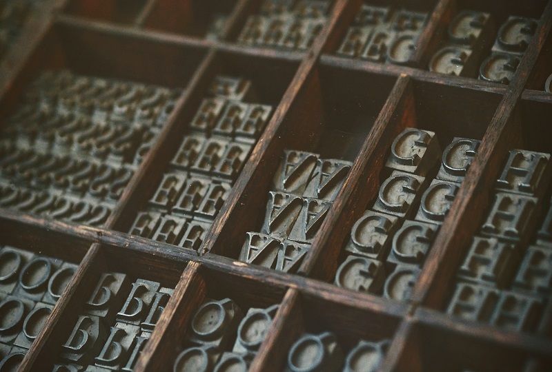 Boxes of type