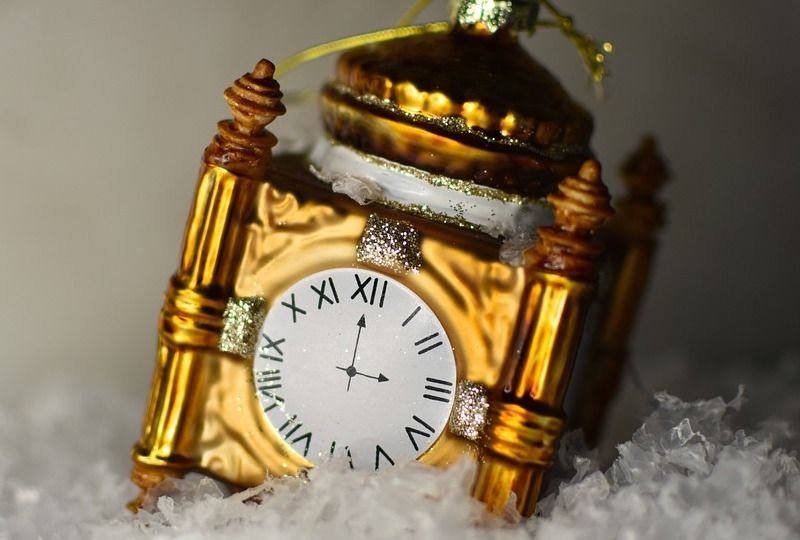 New Year Clock