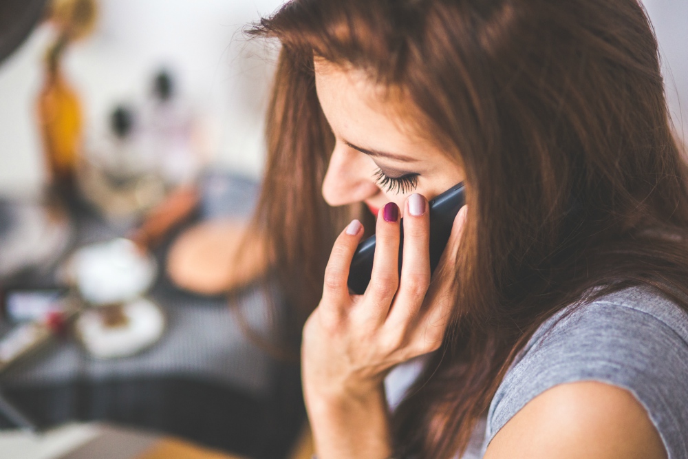 Woman With Smartphone