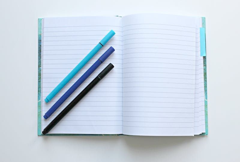 Open notebook