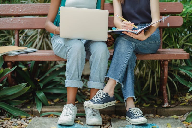 People studying together.