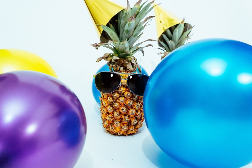 image one: pineapple party