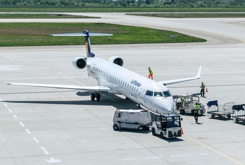 plane at airport