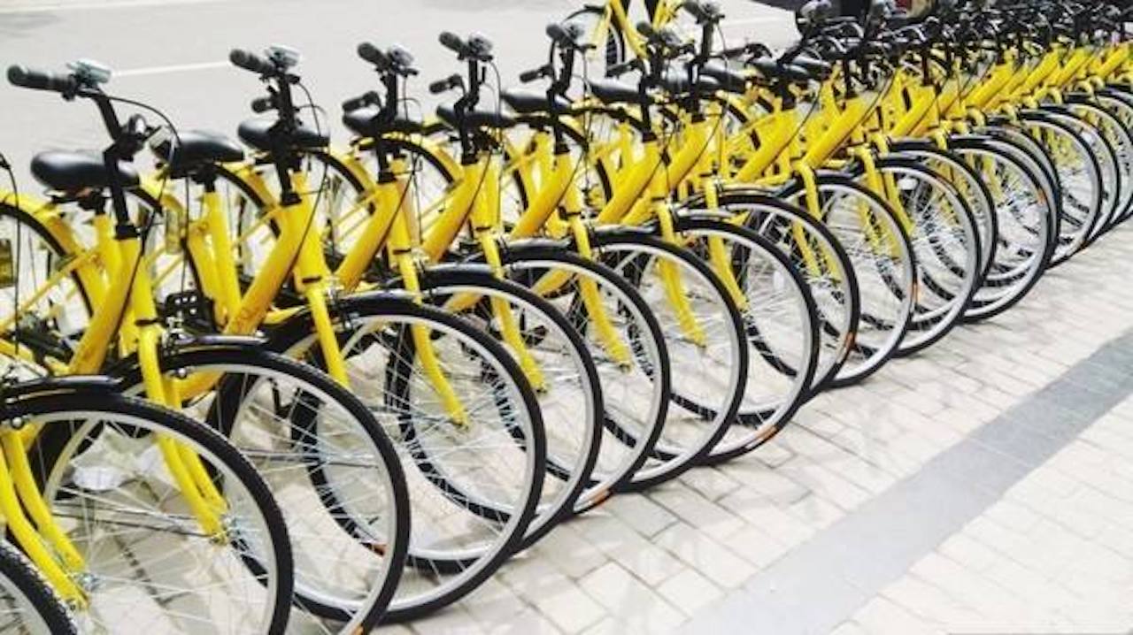 share bikes