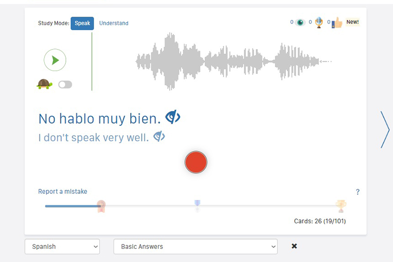 Speechling Spanish Conversation Practice