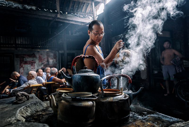 Chengdu tea house