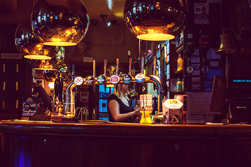 Light Beer in The Bar