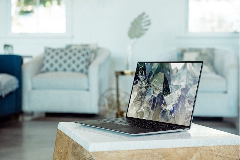 Computer Sitting on Table